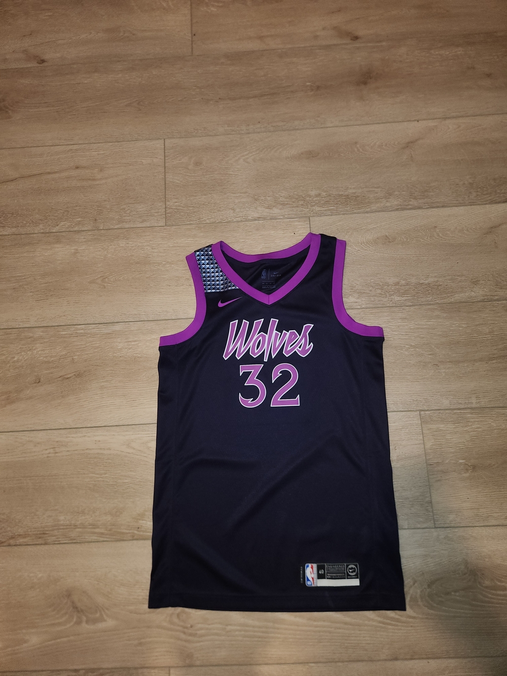 Karl Anthony Towns Nike Prince City Edition Men's Size Small Like New Condition